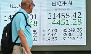 Lunedì nero per le Borse, Europa in rosso dopo tonfo Tokyo