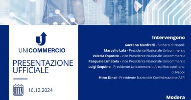 Unicommercio: presentazione ufficiale a Napoli