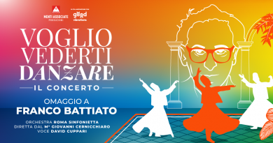 Parte dal Politeama Rossetti di Trieste il tour nazionale di VOGLIO VEDERTI DANZARE il concerto-omaggio a Franco Battiato