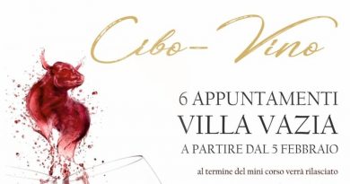 Villa Vazia apre le porte a un esclusivo corso di abbinamento Cibo e Vino in collaborazione con Ais Campania